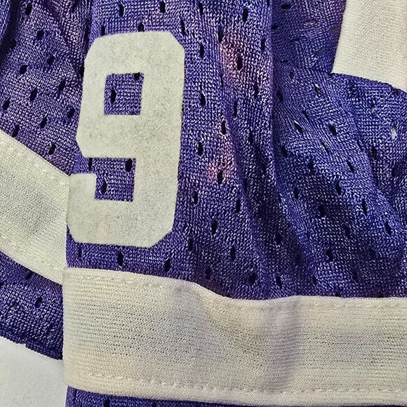 Vintage Cabbage Patch Clothes Football Uniform Jersey #9 Blue Orange 1980s CPK - Picture 8 of 10